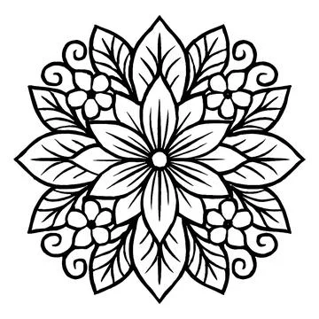 Mandala Vector Set | Ornamental Circular Decorative Pattern | Boho, Zentangle. 스톡 일러스트