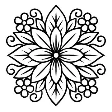 Mandala Vector Set | Ornamental Circular Decorative Pattern | Boho, Zentangle. 스톡 일러스트