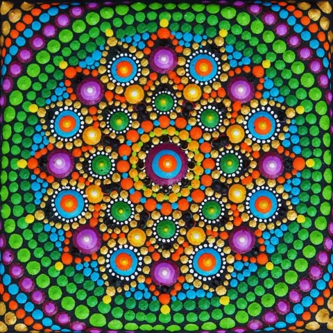 Mandala video Stock Footage 253394079