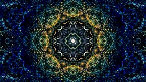 Mandala video loop, Abstract background video 4k, Infinite kaleidoscope zoom Stock Footage 311883960