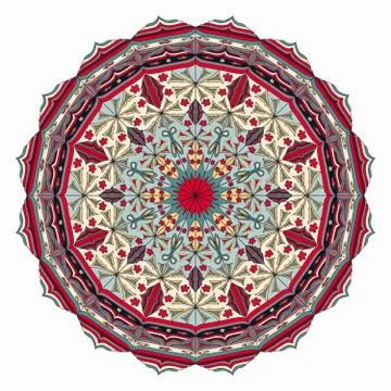 Mandala. Vintage decorative elements. vector illustration Stock-Illustration