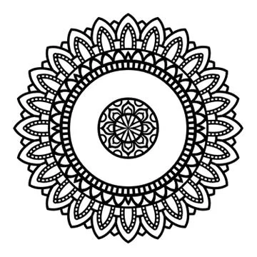 Mandala1  Illustrazione stock