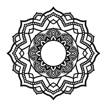 Mandala12 스톡 일러스트