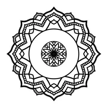 Mandala13 Illustrazione stock
