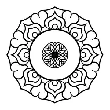 Mandala14 Illustrazione stock