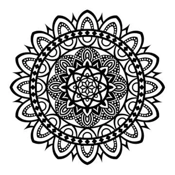 Mandala16 Illustrazione stock