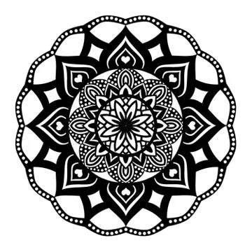Mandala18 Illustrazione stock