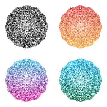 Mandalas Stock Illustration