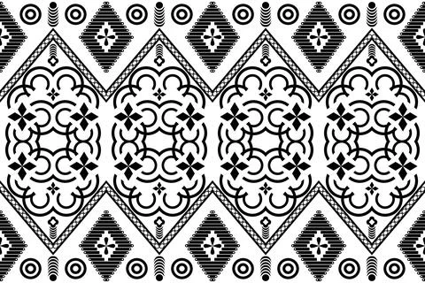 Mandalas native pattern Stock Illustration