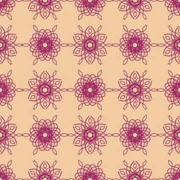 Mandalas pattern Stock Illustration