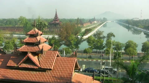 Mandalay Hill Stock Footage 54425585