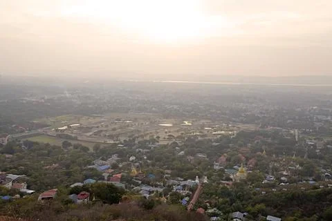 Mandalay Hill Stock Photos