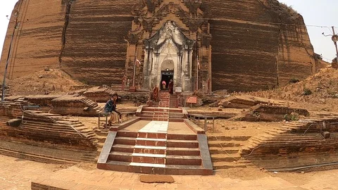 Mandalay Palace Stock Footage 127972627