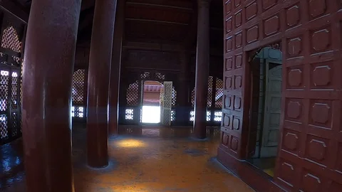 Mandalay Palace Stock Footage 127972868