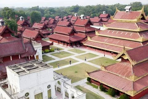 Mandalay Palace Stock Photos