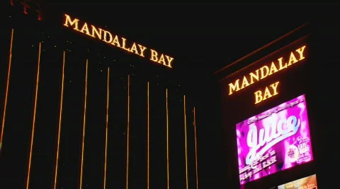 MandalayBay lowangle Stock Footage 451567