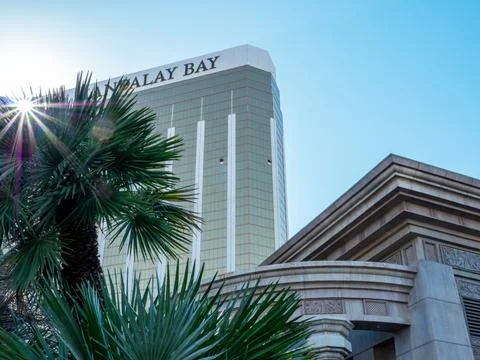 MandalayBayRaysOfLight Stock Photos