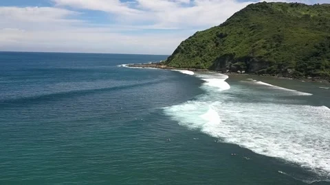Mandalika surf activity Stock Footage 169825831