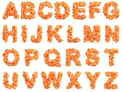 Mandarin alphabet on white background Stock Illustration