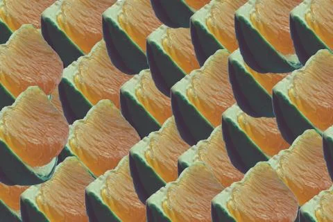 Mandarin background Foto stock