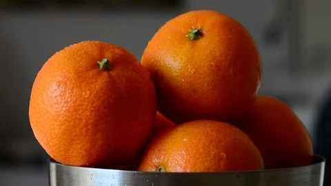Mandarin dish Stock Footage 82162898