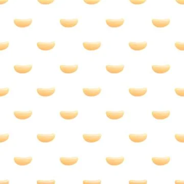Mandarin fruit seamless pattern vector background 스톡 일러스트