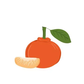 Mandarin Stock Illustration