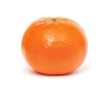 Mandarin Orange Isolated Foto stock