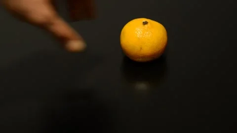 Mandarin peel Stock Footage 323236527