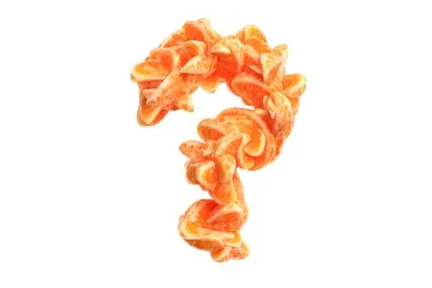 Mandarin symbol ? on white background Stock Illustration