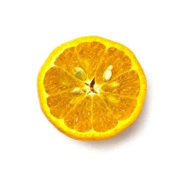 Mandarin on a white background 2 Stock Photos