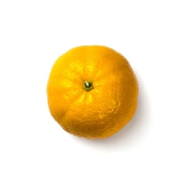 Mandarin on a white background Stock-Fotos