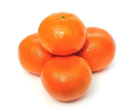 Mandarine Isolated Stock Photos