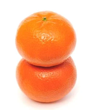 Mandarine Isolated Foto stock