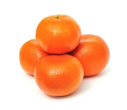 Mandarins Isolated Foto stock