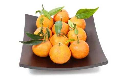 The mandarins Stock Photos
