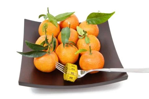 The mandarins Stock Photos