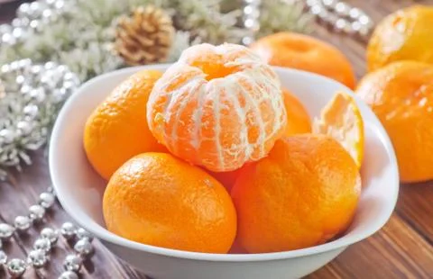 Mandarins Stock Photos
