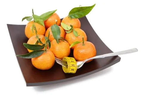 The mandarins Stock Photos