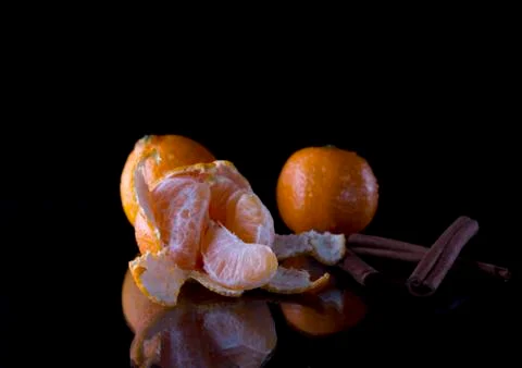 Mandarins. Stock Photos
