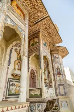 Mandawa temple Stock Photos