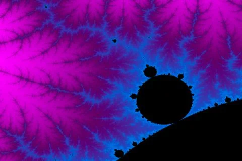 Mandelbrot power Stock Illustration