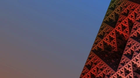 Mandelbulb 5 3 reverse left Stock Footage 108903331