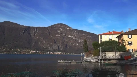 Mandello and Lake Como 스톡 동영상 124170565