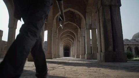 Mandu Temple Stock Footage 111495712