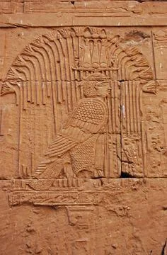 Mandulis as a bird Stock Photos