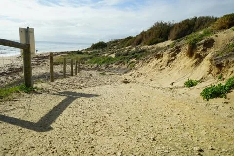 Mandurah beach Foto stock