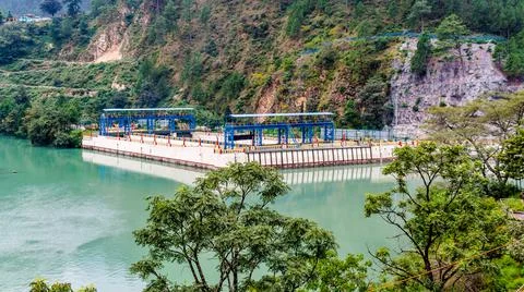 Maneri Dam Stock Photos