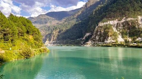 The Maneri Dam Stock Photos