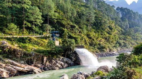 The Maneri Dam Stock Photos